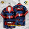 MLB Toronto Blue Jays Hawaiian Shirt Custom Rangers Tropical Vibes