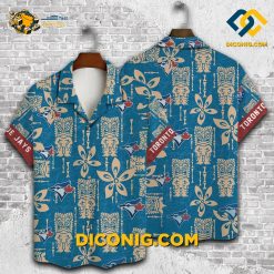MLB Toronto Blue Jays Hawaiian Shirt Custom Tiki Paradise