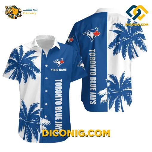 MLB Toronto Blue Jays Hawaiian Shirt Custom Tropical Breeze
