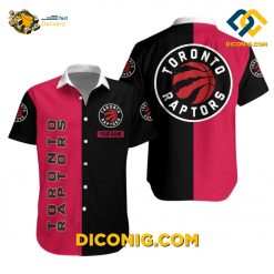 NBA Toronto Raptors Hawaiian Shirt Custom Name Dual Tone