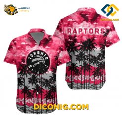 NBA Toronto Raptors Hawaiian Shirt Custom Tropical Sunset