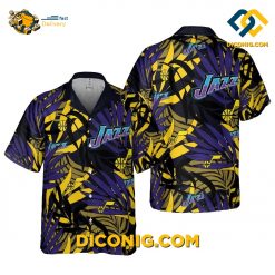 NBA Utah Jazz Hawaiian Shirt Custom Dynamic Vibes