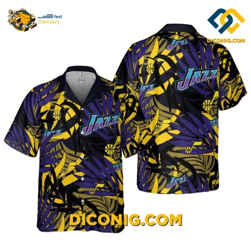 NBA Utah Jazz Hawaiian Shirt Custom Dynamic Vibes