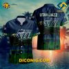NBA Utah Jazz Hawaiian Shirt Custom Tropical Sunset