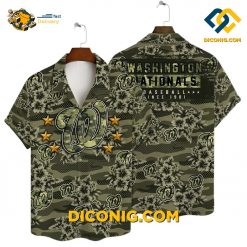 MLB Washington Nationals Hawaiian Shirt Custom Baseball Since 1901