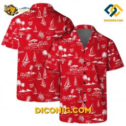 MLB Washington Nationals Hawaiian Shirt Custom Capital Tropics