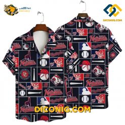 MLB Washington Nationals Hawaiian Shirt Custom Funny Icon