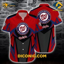 MLB Washington Nationals Hawaiian Shirt Custom Island Breeze
