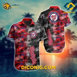 MLB Washington Nationals Hawaiian Shirt Custom Island Getaway