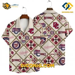 MLB Washington Nationals Hawaiian Shirt Custom Seaside Spirit