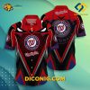 MLB Washington Nationals Hawaiian Shirt Custom Sunset Beach