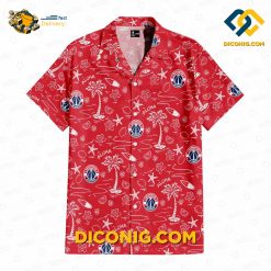 NBA Washington Wizards Hawaiian Shirt Custom Tropical Breeze