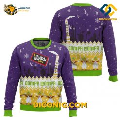 Willy Wonka The Chocolate Factory Ugly Christmas Sweater