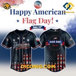 MLB New York Yankees Flag Day Tribute Baseball Jersey