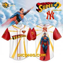 New York Yankees Superman Legacy Edition MLB Baseball Jersey