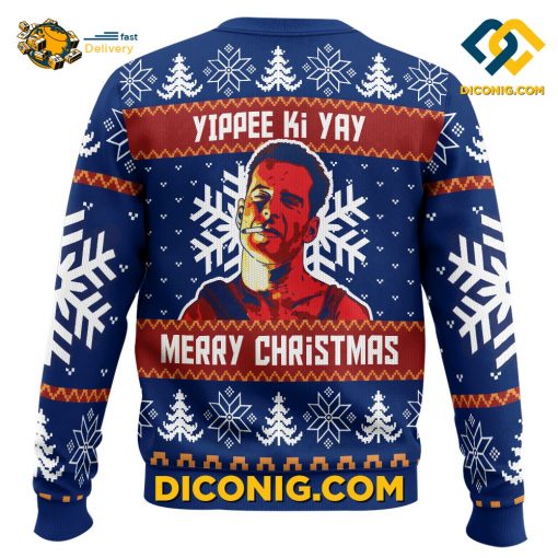 Yippee Ki Yay Die Hard Christmas Ugly Sweater