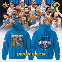 2025 NBA Champions Oklahoma City Thunder Hoodie