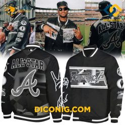 Atlanta Braves All Star Bomber Jacket Custom Baseball Varsity