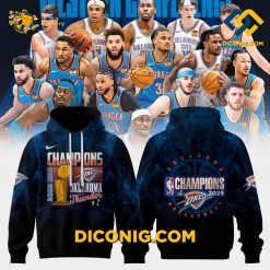 Oklahoma City Thunder Hoodie Custom 2025 NBA Champions