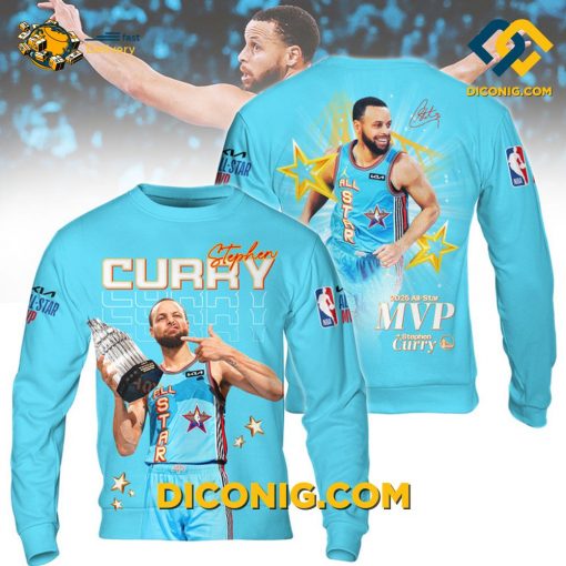 Stephen Curry MVP All-Star 2025 Hoodie Custom Set