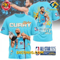 Stephen Curry MVP All-Star 2025 T-Shirt